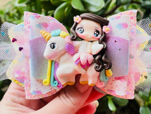 Load image into Gallery viewer, OOAK Unicorn Braided Headband