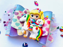 Load image into Gallery viewer, OOAK Rainbow Braided Headband