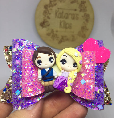 Clay Princess Pair Bow