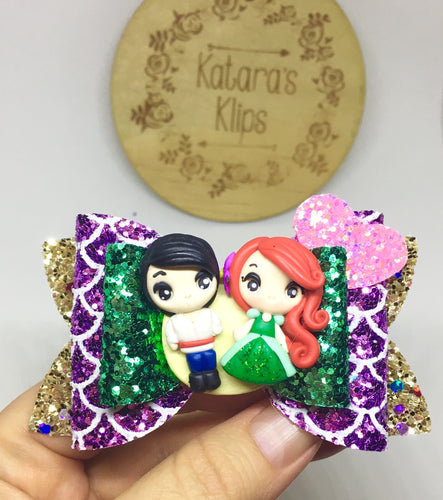 Clay Princess Pair Bow