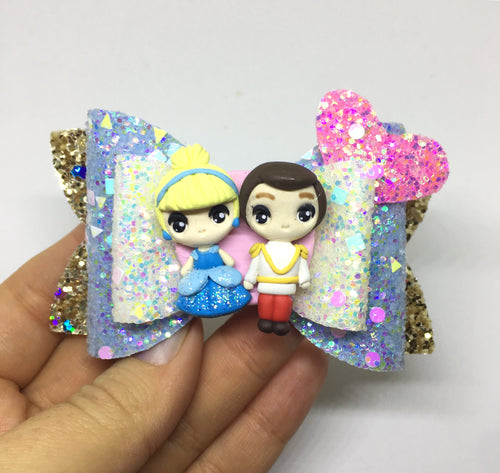 Clay Princess Pair Bow