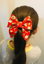 Load image into Gallery viewer, Christmas Pattern Sailor bow