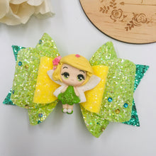 Load image into Gallery viewer, Deluxe Tinkerbell Clay bow