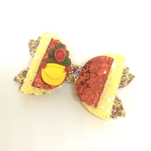 Load image into Gallery viewer, Clay Princess Cupcake Bow