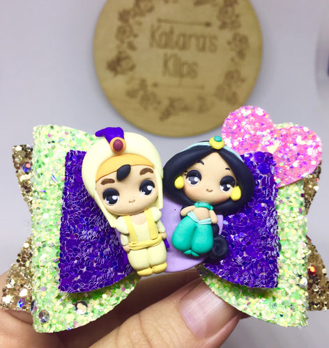 Clay Princess Pair Bow