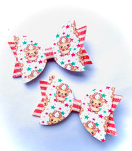 Load image into Gallery viewer, Christmas Reindeer Christmas basic bow