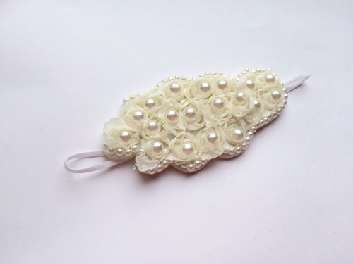 Ivory Pearly bow