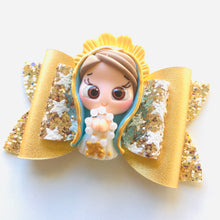 Load image into Gallery viewer, Christmas Nativity Mother Medium Clay bow