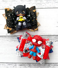 Load image into Gallery viewer, Deluxe Spider Superhero Clay bow