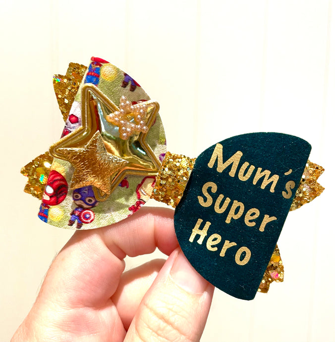 Mum’s Superhero bow