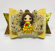 Load image into Gallery viewer, Deluxe Enchanted Princess Clay bow