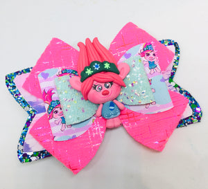 Trolls Poppy Bow