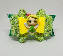 Load image into Gallery viewer, Deluxe Tinkerbell Clay bow