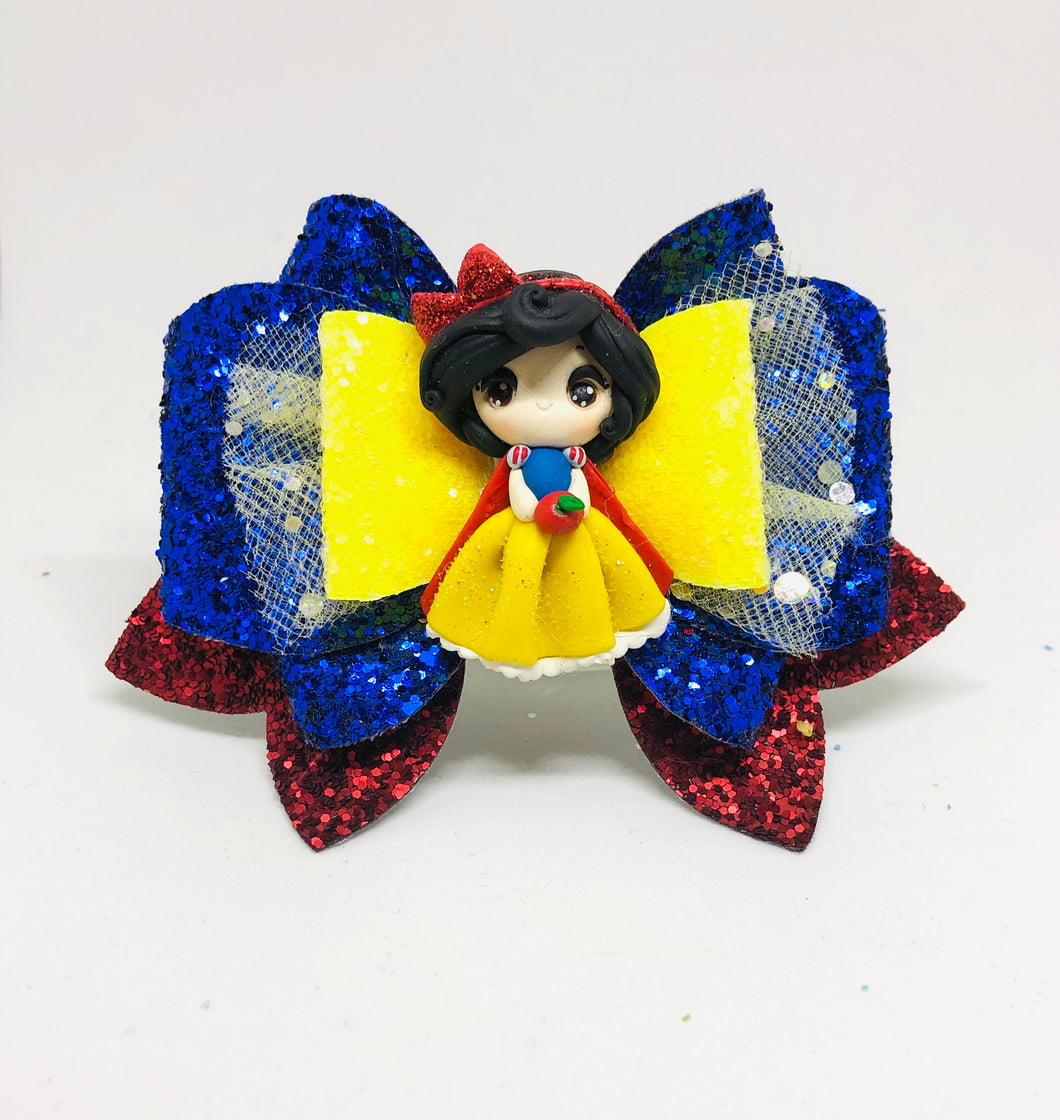 Deluxe Apple Princess Clay bow