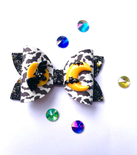 Halloween Batty bow